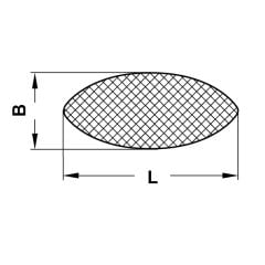 Hafele Lamel Ahşap 19x55mm (100 Adet)