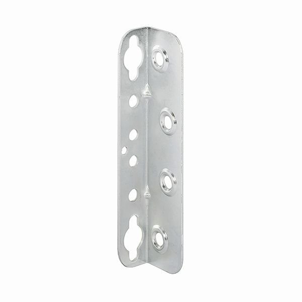 Hafele Çelik Karyola Bağlantı Elemanı 127mm, Krom Kaplama