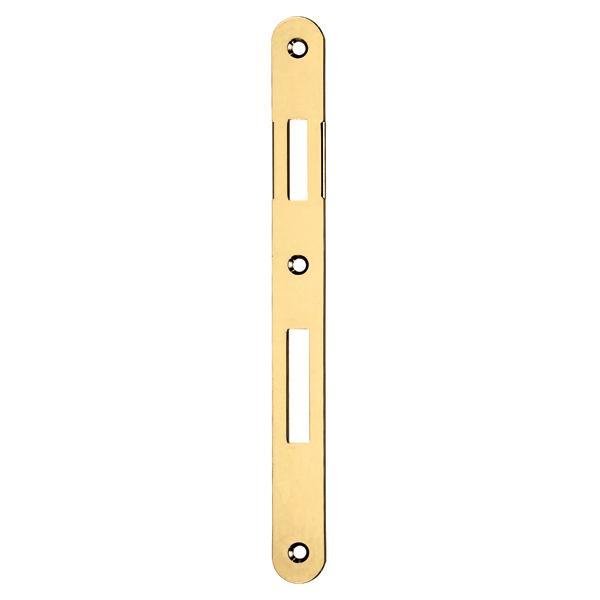 Hafele Gömme Kilit Karşılığı 20x170mm Parlak Pirinç Renk