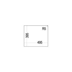 SQUARE 50.40 TG Stone Grey Tezgahaltı Granit Eviye Gri 50 cm Dayanıklı Yüzey