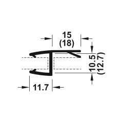 Hafele Sds03 Cam Kapı Fitili C/C 180° 8-10/2500