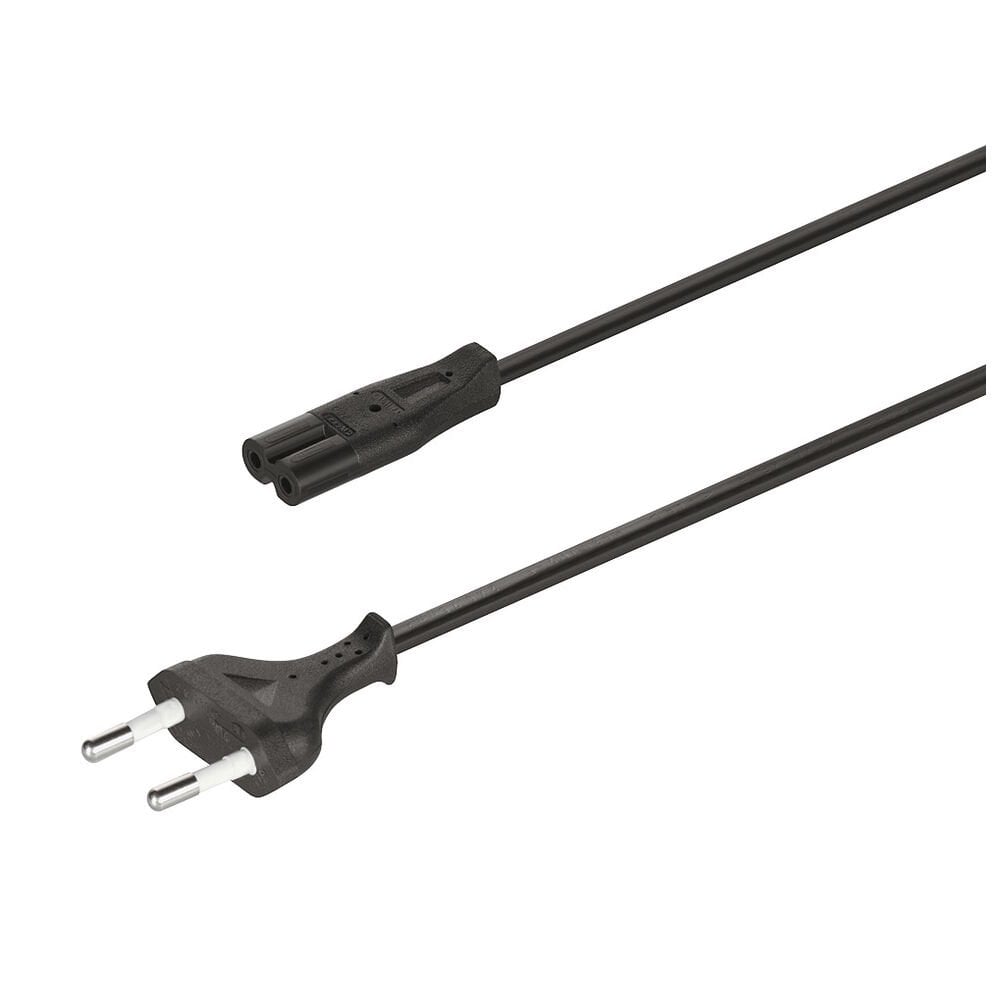 Hafele Euro fiş, 2000mm, siyah