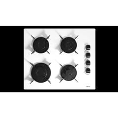Peramics Teka - GBE 64002 KBC WH (E4) - Ankastre Cam Gazlı Ocak - Lama Izgara - Beyaz - 60 cm - 112580050