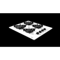 Peramics Teka - GBE 64002 KBC WH (E4) - Ankastre Cam Gazlı Ocak - Lama Izgara - Beyaz - 60 cm - 112580050