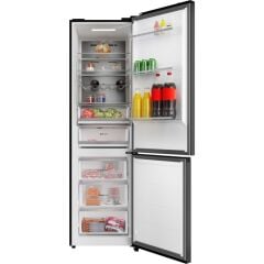 Rbf 88680 Dss 378 Litre 60 cm A Enerji Sınıfı Total No Frost Inverter Solo Kombi Buzdolabı - Koyu Inox