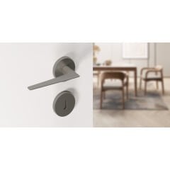 Hafele TIFFANY Kol seti (oda) titanyum