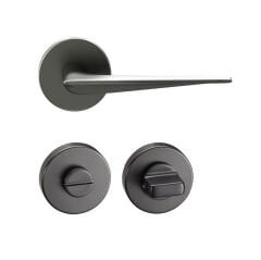 Hafele TIFFANY Kol seti (wc) titanyum