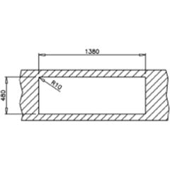- Classic 2½b 1d 140 cm 2,5 Gözlü Damlalıklı Paslanmaz Çelik Evye – 10119081