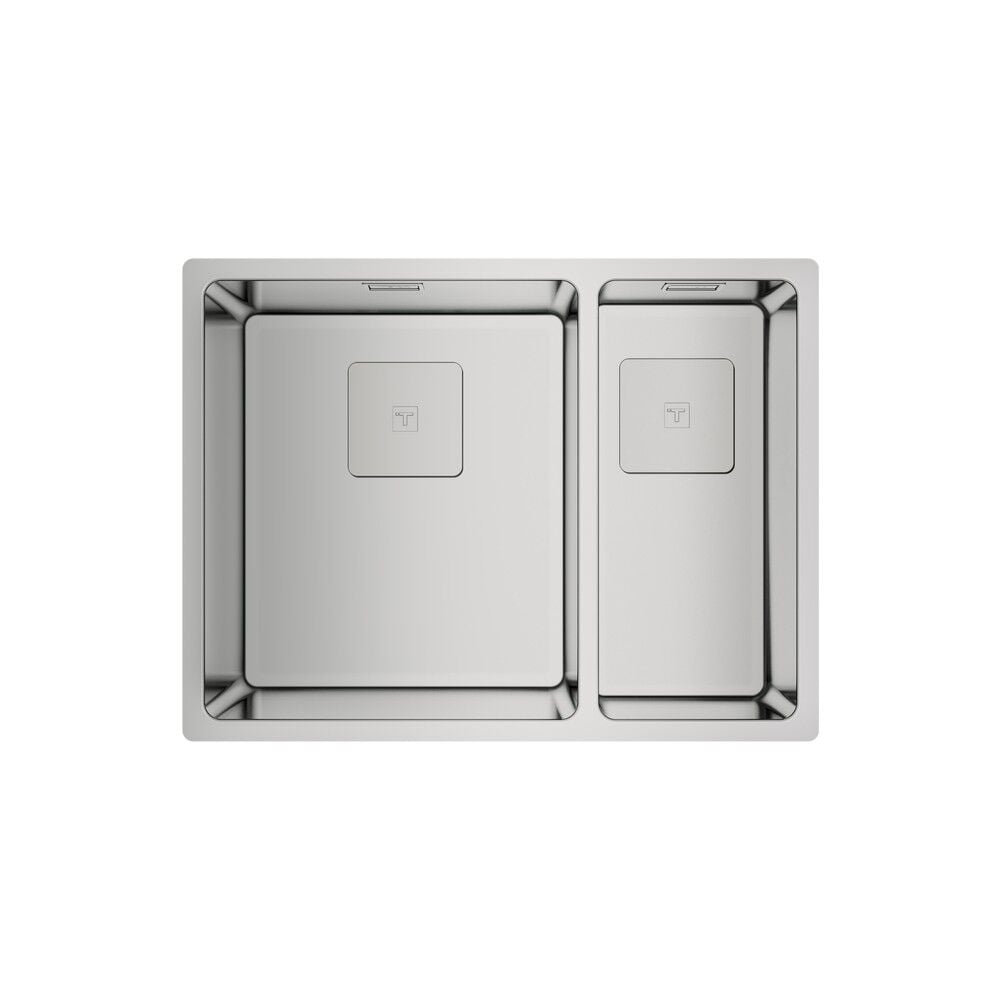 FLEXLINEA RS15 2B 580 Ankastre/Tezgaha Sıfır/Tezgahaltı Eviye Paslanmaz Çelik 58 cm 115030010