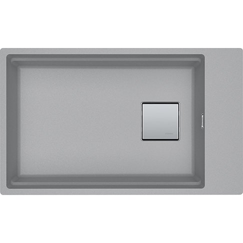 Franke Granit Eviye Tek Gözlü Damlalıksız KNG 110-62 Stone Grey