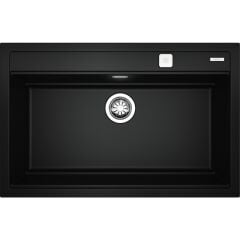 - Nova 80 Ws-Tg Black - Ankastre Kumanda Sifonlu Granit Eviye - Siyah - 79 cm - 115230057
