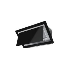 DLV 98660 BK Duvar Tipi Davlumbaz 725 m³/h Siyah Cam 90 cm 112930029