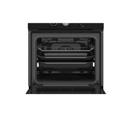 HRB 6300 AT Ankastre Multifonksiyonel Analog Zamanlayıcılı Country Fırın Antrasit 70 lt 111010010
