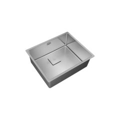 FLEXLINEA RS15 50.40 Paslanmaz Çelik Tezgahaltı Eviye Gri 50 cm Modern Şekil 115000012