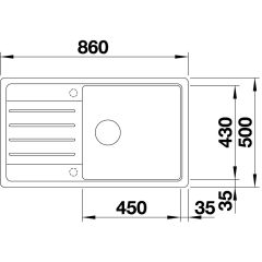 Quarstone LUSTER XL 6S Tezgah Üstü Beyaz Granit Evye