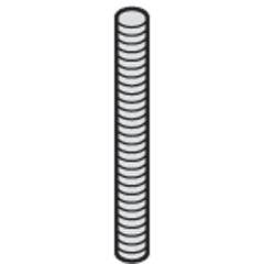 Hafele Bolt03 Sürgü Çubuğu Ham 1220mm