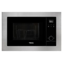 MS 620 BIS Ankastre Mikrodalga Fırın + Izgara Inox & Siyah Cam 20 lt 40584010