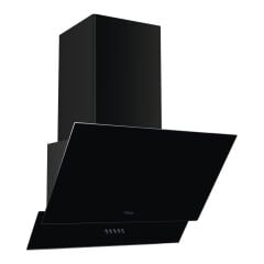 60 cm Duvar Tipi Davlumbaz Siyah Cam 400 m³/h Yüksek Emiş Gücü ve Sessiz Çalışma 40495044