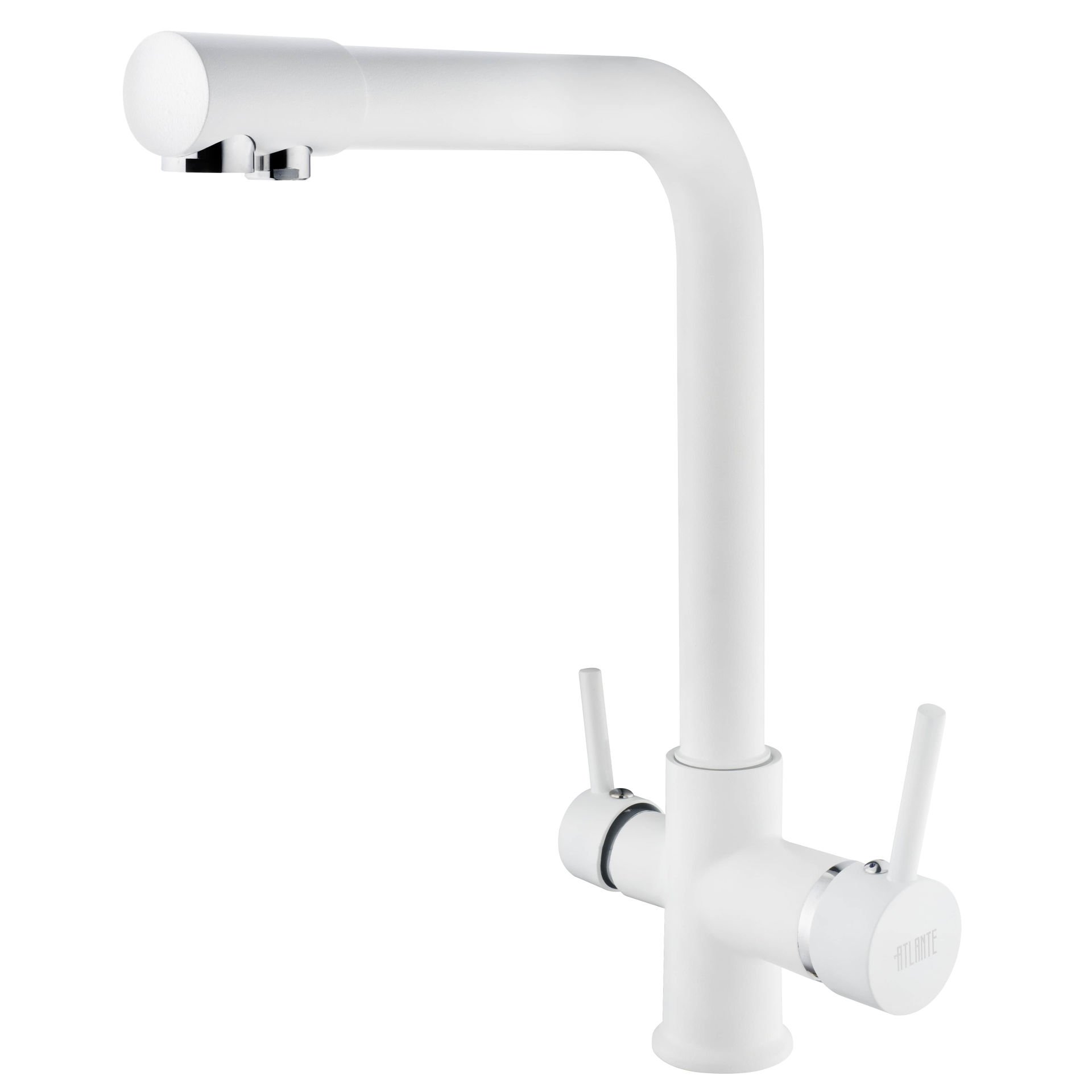 Granito Arıtmalı Eviye Bataryası Beyaz