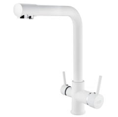 Granito Arıtmalı Eviye Bataryası Beyaz