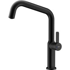 - Oval 914 Black - Esnek 360° Dönebilen Mutfak Bataryası - Siyah - 116030068