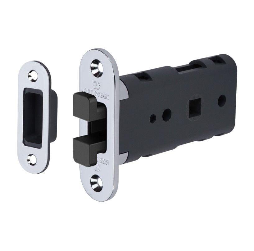 Kayar Kapı Kilidi WC KromParlak