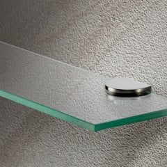 Hafele Raf Tutucu Krom Kpl.Parlak 6-8mm  (1 Çift)