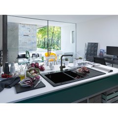 Franke Atlas Neo Sensor Spiralli Industrial Black