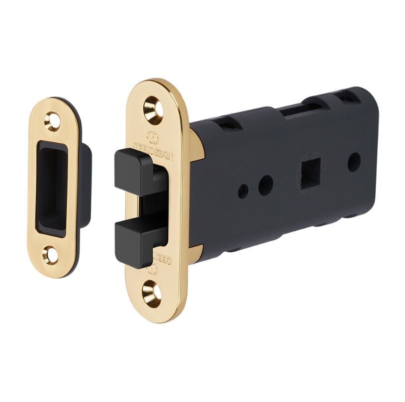 Kayar Kapı Kilidi WC Altın Parlak