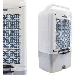 Meltem Beyaz Mobil-Portatif Evaporatif Soğutucu 60 dBA Sessiz Çalışma Özelliği