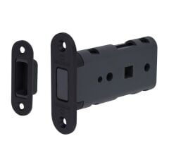 Kayar Kapı Kilidi WC Siyah Mat