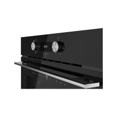 - PIZZA HLB 8510 P - Ankastre Multifonksiyonel Dijital Ekranlı Turbo Fırın - Siyah Cam - 70 lt - 111000046