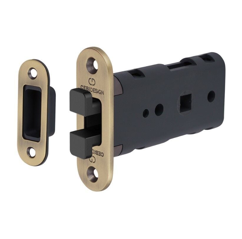 Kayar Kapı Kilidi WC Antik Pirinç