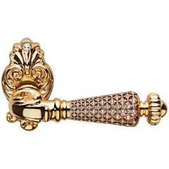Jewel Kapı Kolu Seti Parlak Altın