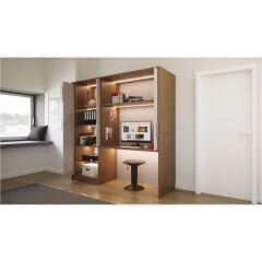 Hafele Slido F - Park71 16B Mil Kayar Kapı Bağlantı Parçası