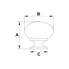 Hafele Düğme Kulp Claus Nikel
