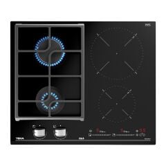 Jzc 64322 Abc Bk 60 cm Kristal Cam Gazlı & İndüksiyonlu Ocak - Döküm Izgara - 3600 W Güç