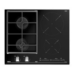 Jzc 64322 Abc Bk 60 cm Kristal Cam Gazlı & İndüksiyonlu Ocak - Döküm Izgara - 3600 W Güç