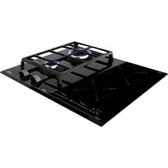 Jzc 64322 Abc Bk 60 cm Kristal Cam Gazlı & İndüksiyonlu Ocak - Döküm Izgara - 3600 W Güç