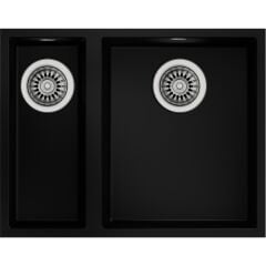 SQUARE 560 TG BLACK Tezgahaltı Granit Eviye Siyah 56 cm 115260029