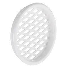 Hafele Menfez Yuvarlak 55mm, Beyaz Renk