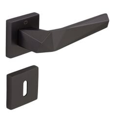 PIRA Kapı Kolu Seti Oda Antrasit Satine