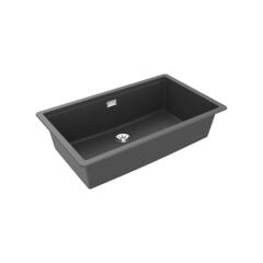 - Radea R10 70.40 M-Tg Granit Evye - Tezgahüstü / Tezgahaltı - Dark Grey - 115230055