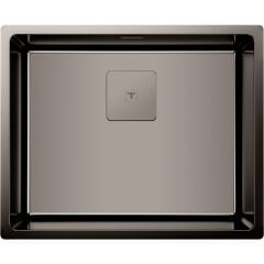 Peramics Teka - Flexlınea Rs15 50.40 Tıtanıum M-Fx - Ankastre Tezgaha Sıfır Tezgahaltı Eviye - Titanyum - 50 Cm - 115000024