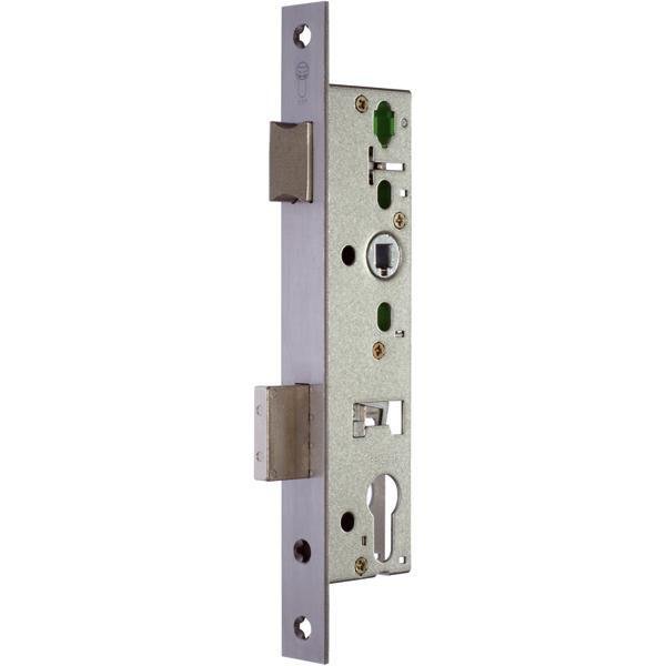Hafele Dar Gömme Kilit Barelli Tip (PC) Sağ 40/16mm Mat Paslanmaz Çelik Renk