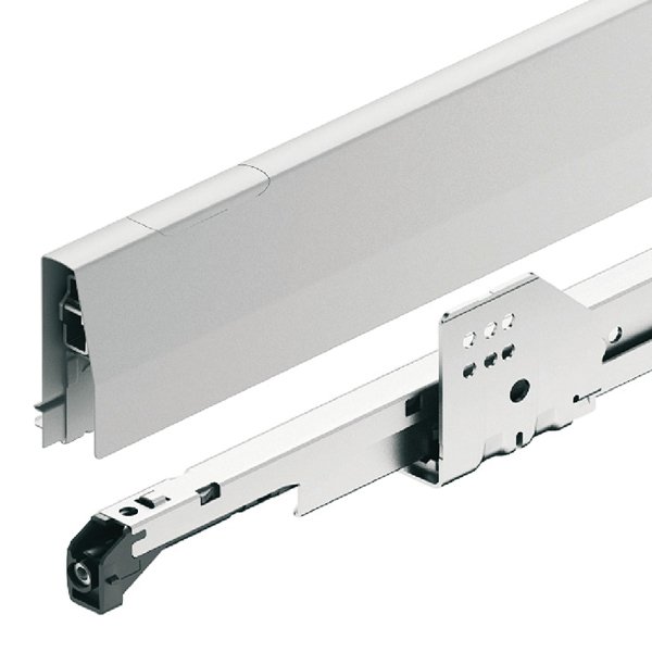 Hafele M. Box P35 Eviye Altı Vidalı İç Çekmece 18/92/500mm, Antrasit Renk