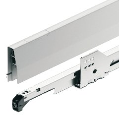 ye Altı Vidalı İç Çekmece 18/92/500mm, Antrasit Renk