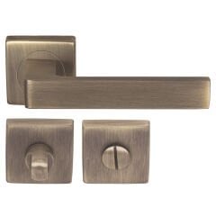 Hafele PROFIT II-Kol Seti Banyo Tipi (WC) Antik Bronz