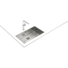 - Be Lınea Pureclean 71.40 - Tezgahaltı Eviye - Paslanmaz Çelik - 71 cm - 115000066