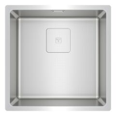- Flexlınea Pureclean RS15 40.40 - Ankastre/tezgaha Sıfır/tezgahaltı Eviye - Paslanmaz Çelik - 40 cm - 115000053
